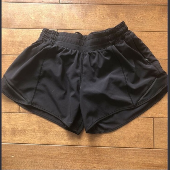 SOLD Black Lululemon Shorts - Picture 1 of 4